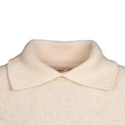 1920's Eton Collared Sports Sweater: Cream 7 1920's Eton Collared Sports Sweater: Cream -Aero Leathers 1920 s eton collared sports sweater cream 2