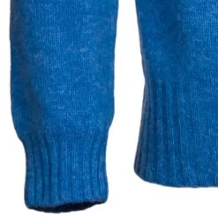 1920's Eton Collared Sports Sweater: Dusty Blue -Aero Leathers 1920 s eton collared sports sweater dusty blue 3