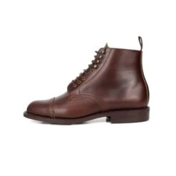 1920s Town Boots (Danite Sole): Brown -Aero Leathers 1920s town boots danite sole brown 3