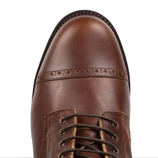 1920s Town Boots (Leather Sole): Brown 5 1920s Town Boots (Leather Sole): Brown - Image 5