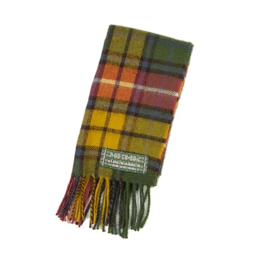 Aero/Lochcarron Tartan Wool Scarf: Buchanan Antique 1 Aero/Lochcarron Tartan Wool Scarf: Buchanan Antique