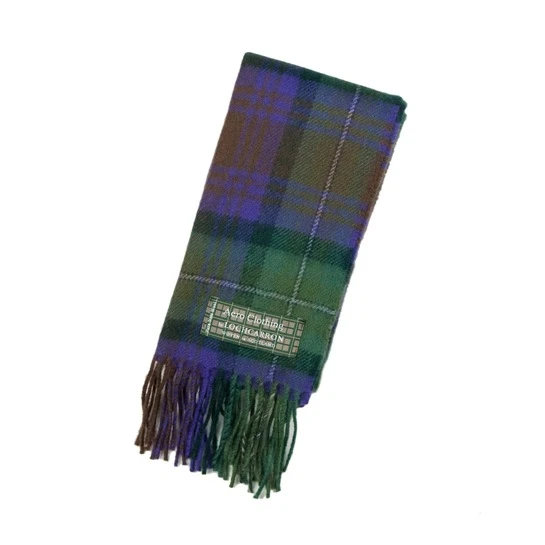 Aero/Lochcarron Tartan Wool Scarf: Isle Of Skye 1 Aero/Lochcarron Tartan Wool Scarf: Isle Of Skye