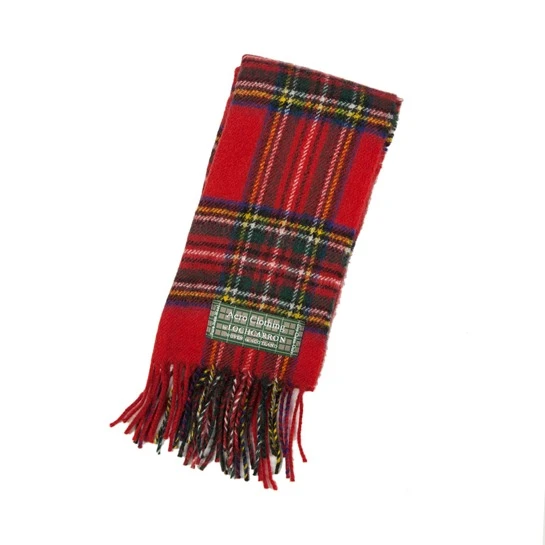 Aero/Lochcarron Tartan Wool Scarf: Royal Stewart 1 Aero/Lochcarron Tartan Wool Scarf: Royal Stewart