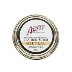 Beeswax And Carnauba Neutral Leather Polish