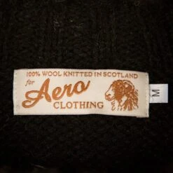 "Best Of British Breeds" Sweater: The Black Welsh -Aero Leathers best of british breeds sweater the black welsh 4