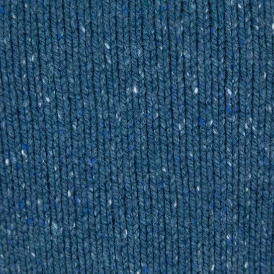 Cashmere & Merino 'Cairngorm' Ski Sweater: Steel Blue 4 Cashmere & Merino 'Cairngorm' Ski Sweater: Steel Blue - Image 4