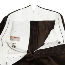 CC41 Corduroy Trousers: Brown (Made By Bookster) -Aero Leathers cc41 corduroy trousers brown made by bookster 3