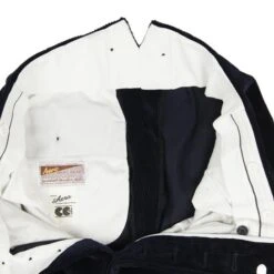 CC41 Corduroy Trousers: Navy (Made By Bookster) 8 CC41 Corduroy Trousers: Navy (Made By Bookster) -Aero Leathers cc41 corduroy trousers navy made by bookster 3