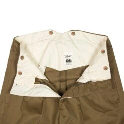CC41 Heavy Cotton Trousers: Khaki 8 CC41 Heavy Cotton Trousers: Khaki -Aero Leathers cc41 heavy cotton trousers khaki 3