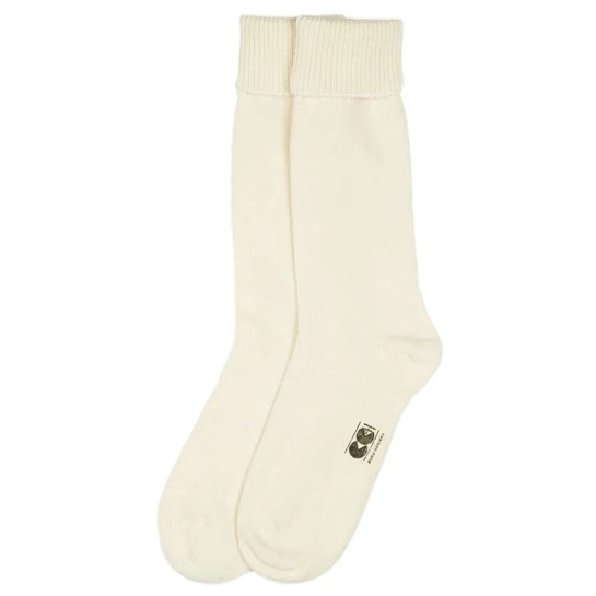 CC41 Wool Socks - Cream 2 CC41 Wool Socks - Cream - Image 2