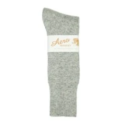 CC41 Wool Socks - Grey -Aero Leathers cc41 wool socks grey 2
