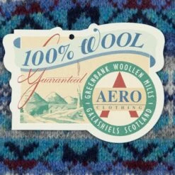 Classic 1940's Fair Isle: Gairloch -Aero Leathers classic 1940 s fair isle gairloch 4