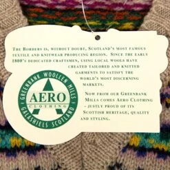 Classic 1940's Fair Isle: Hebridean Sky -Aero Leathers classic 1940 s fair isle hebridean sky 5