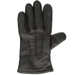Aero Leathers -Aero Leathers classic deerskin gloves black 1