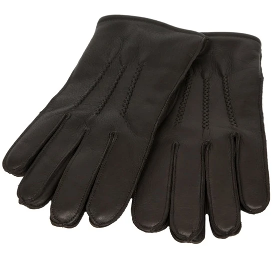 Classic Deerskin Gloves: Brown 1 Classic Deerskin Gloves: Brown