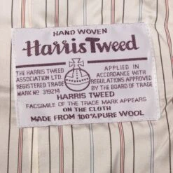 END OF LINE/CLEARANCE Harris Tweed Waistcoat: Autumn Window Pane (SIZE L) -Aero Leathers end of line clearance harris tweed waistcoat autumn window pane size l 7