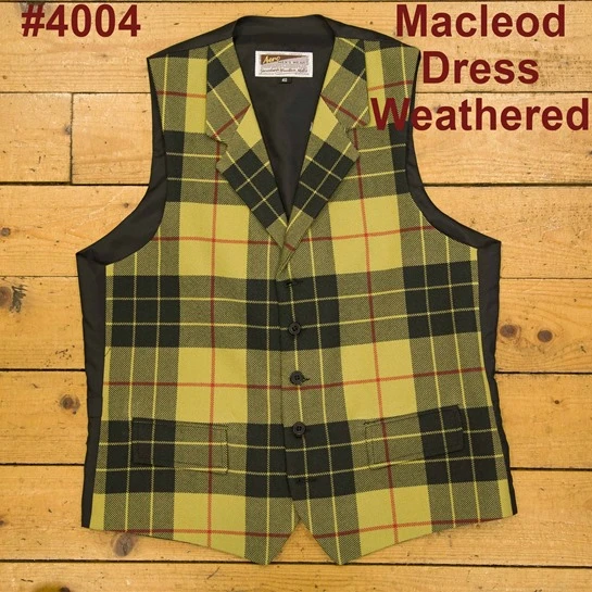 END OF LINE/CLEARANCE Lochcarron Tartan Waistcoats (Size 40) 4 END OF LINE/CLEARANCE Lochcarron Tartan Waistcoats (Size 40) - Image 4