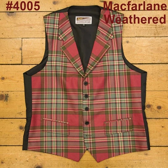 END OF LINE/CLEARANCE Lochcarron Tartan Waistcoats (Size 40) 5 END OF LINE/CLEARANCE Lochcarron Tartan Waistcoats (Size 40) - Image 5
