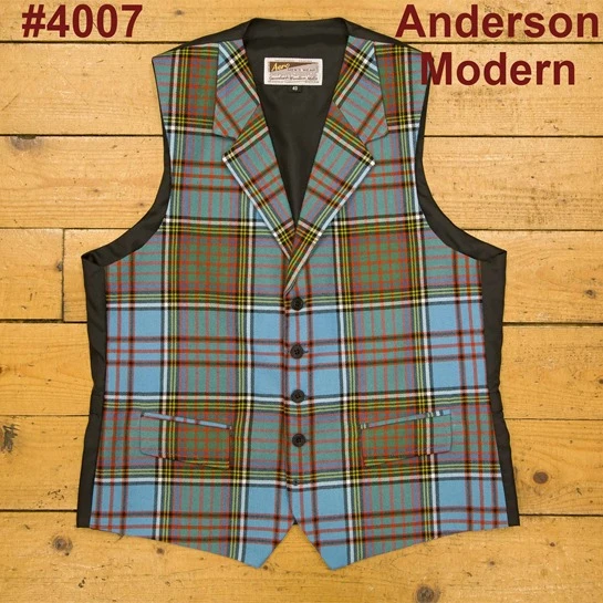 END OF LINE/CLEARANCE Lochcarron Tartan Waistcoats (Size 40) 7 END OF LINE/CLEARANCE Lochcarron Tartan Waistcoats (Size 40) - Image 7