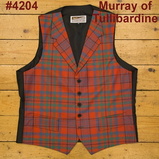 END OF LINE/CLEARANCE Lochcarron Tartan Waistcoats (Size 42) 4 END OF LINE/CLEARANCE Lochcarron Tartan Waistcoats (Size 42) - Image 4