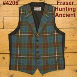 END OF LINE/CLEARANCE Lochcarron Tartan Waistcoats (Size 42) 13 END OF LINE/CLEARANCE Lochcarron Tartan Waistcoats (Size 42) -Aero Leathers end of line clearance lochcarron tartan waistcoats size 42 5