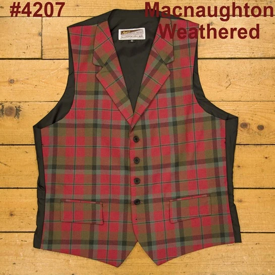 END OF LINE/CLEARANCE Lochcarron Tartan Waistcoats (Size 42) 7 END OF LINE/CLEARANCE Lochcarron Tartan Waistcoats (Size 42) - Image 7