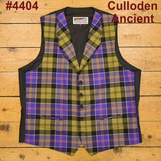 END OF LINE/CLEARANCE Lochcarron Tartan Waistcoats (Size 44) 2 END OF LINE/CLEARANCE Lochcarron Tartan Waistcoats (Size 44) - Image 2
