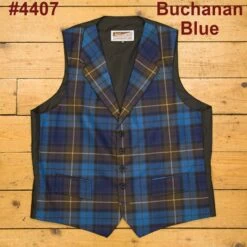 END OF LINE/CLEARANCE Lochcarron Tartan Waistcoats (Size 44) 11 END OF LINE/CLEARANCE Lochcarron Tartan Waistcoats (Size 44) -Aero Leathers end of line clearance lochcarron tartan waistcoats size 44 3