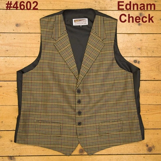 END OF LINE/CLEARANCE Lochcarron Tartan Waistcoats (Size 46) 2 END OF LINE/CLEARANCE Lochcarron Tartan Waistcoats (Size 46) - Image 2