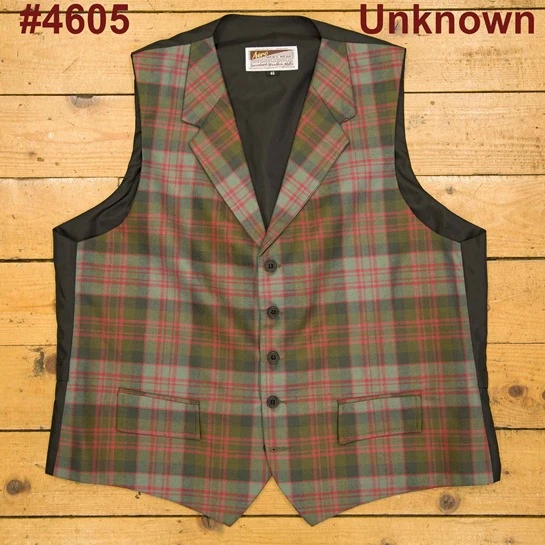 END OF LINE/CLEARANCE Lochcarron Tartan Waistcoats (Size 46) 5 END OF LINE/CLEARANCE Lochcarron Tartan Waistcoats (Size 46) - Image 5