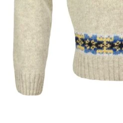 Fair Isle Trimmed Eton Sports Sweater 9 Fair Isle Trimmed Eton Sports Sweater -Aero Leathers fair isle trimmed eton sports sweater 2