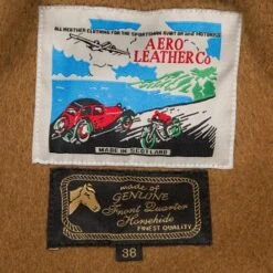 Half Belt Deluxe (Fur Collar) 15 Half Belt Deluxe (Fur Collar) -Aero Leathers half belt deluxe fur collar 7