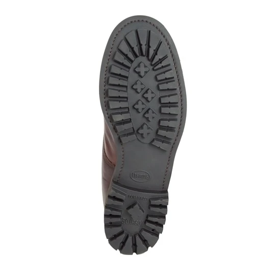 Horsehide Work Boots (Commando Sole): Brown 2 Horsehide Work Boots (Commando Sole): Brown - Image 2