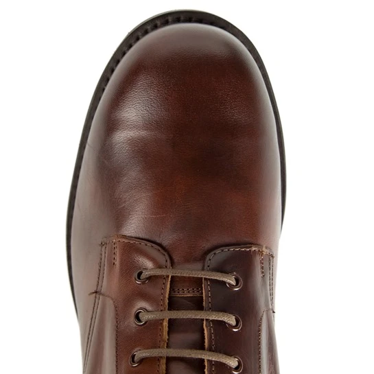 Horsehide Work Boots (Commando Sole): Brown 6 Horsehide Work Boots (Commando Sole): Brown - Image 6