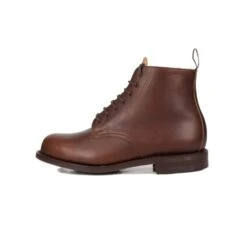 Jarrow Marcher Boots (Danite Sole): Brown -Aero Leathers jarrow marcher boots danite sole brown 3