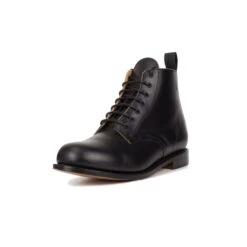 Jarrow Marcher Boots (Leather Sole): Black