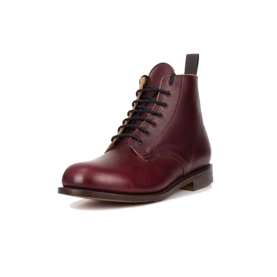Jarrow Marcher Boots (Leather Sole): Cordovan 1 Jarrow Marcher Boots (Leather Sole): Cordovan