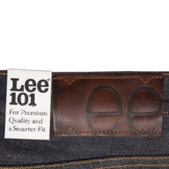 Lee 101 Rider Jeans: Dry 14oz -Aero Leathers lee 101 rider jeans dry 14oz 5