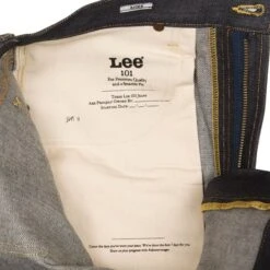 Lee 101 Rider Jeans: Dry 14oz -Aero Leathers lee 101 rider jeans dry 14oz 7