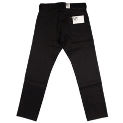Lee 101z Jeans: Dry 14oz (Black) -Aero Leathers lee 101z jeans dry 14oz black 2