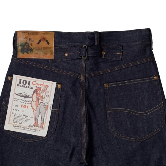 Lee Japan 101B Jeans Cinch Back 1934: Dry 4 Lee Japan 101B Jeans Cinch Back 1934: Dry - Image 4