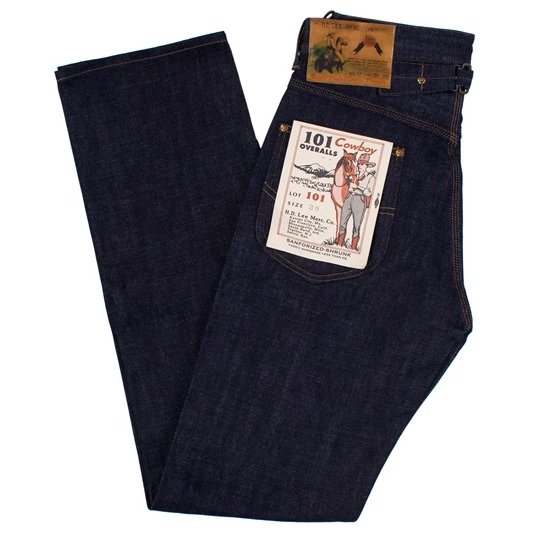 Lee Japan 101B Jeans Cinch Back 1934: Dry 1 Lee Japan 101B Jeans Cinch Back 1934: Dry