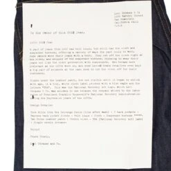 Levi's® 501XX® 1933 - RIGID (Deadstock US Made Cone Mills Denim) -Aero Leathers levi s 501xx 1933 rigid deadstock us made cone mills denim 5