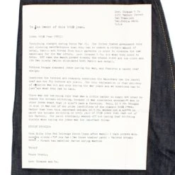 Levi's® 501XX® 1944 - RIGID (Deadstock US Made Cone Mills Denim) -Aero Leathers levi s 501xx 1944 rigid deadstock us made cone mills denim 5