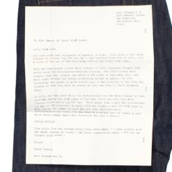 Levi's® 501XX® 1966 - RIGID (Deadstock US Made Cone Mills Denim) -Aero Leathers levi s 501xx 1966 rigid deadstock us made cone mills denim 5