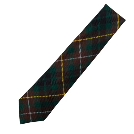 Lochcarron Tartan Wool Tie: Buchanan Hunting 1 Lochcarron Tartan Wool Tie: Buchanan Hunting