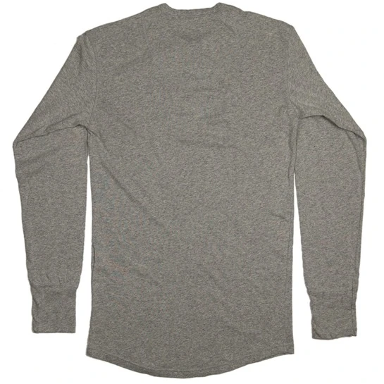 Pike Brothers 1927 Henley Shirt: Grey 2 Pike Brothers 1927 Henley Shirt: Grey - Image 2