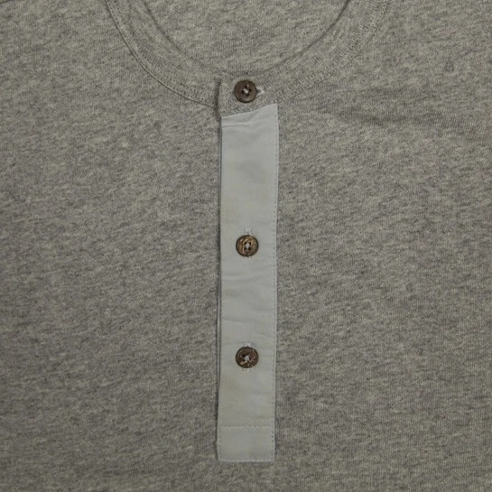 Pike Brothers 1927 Henley Shirt: Grey 4 Pike Brothers 1927 Henley Shirt: Grey - Image 4