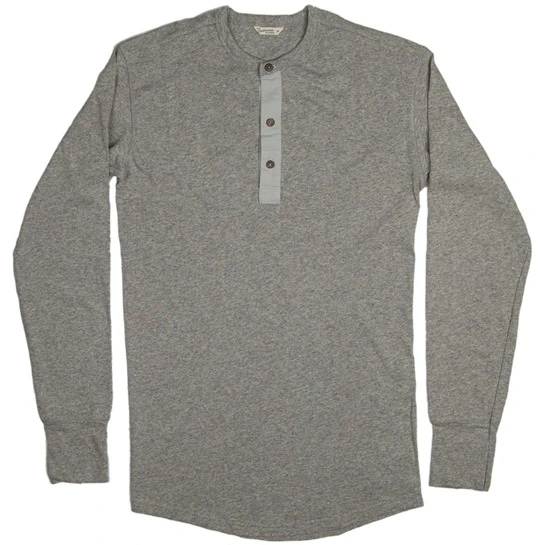Pike Brothers 1927 Henley Shirt: Grey 1 Pike Brothers 1927 Henley Shirt: Grey
