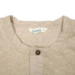 Pike Brothers 1927 Henley Shirt: Oatmeal -Aero Leathers pike brothers 1927 henley shirt oatmeal 2